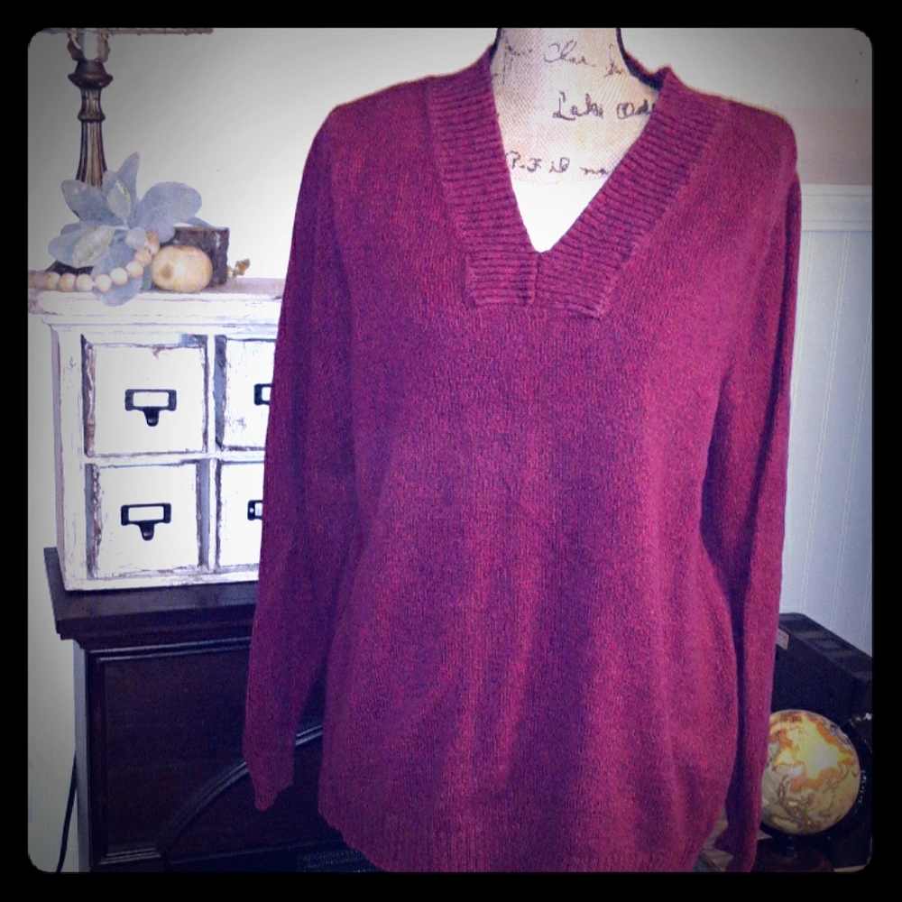 Cozy sweater.